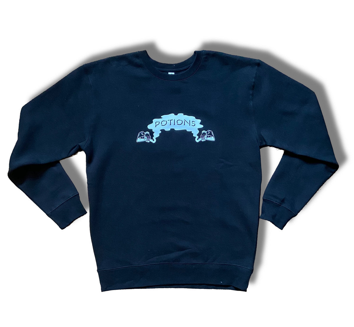 Black Potions Crew Neck Sweatshirt (Medium)