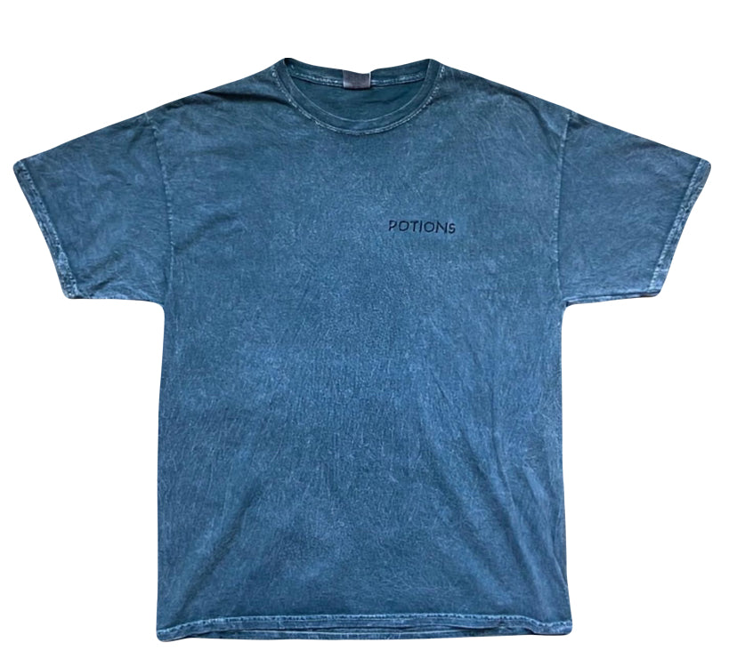 Charcoal mineral wash bottle T-Shirt