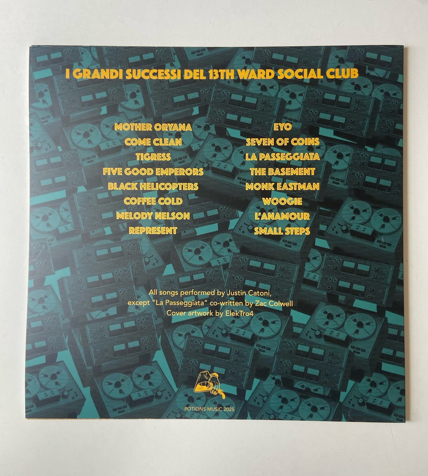 I Grandi Successi Del 13th Ward Social Club - Vinyl LP (2nd Pressing)