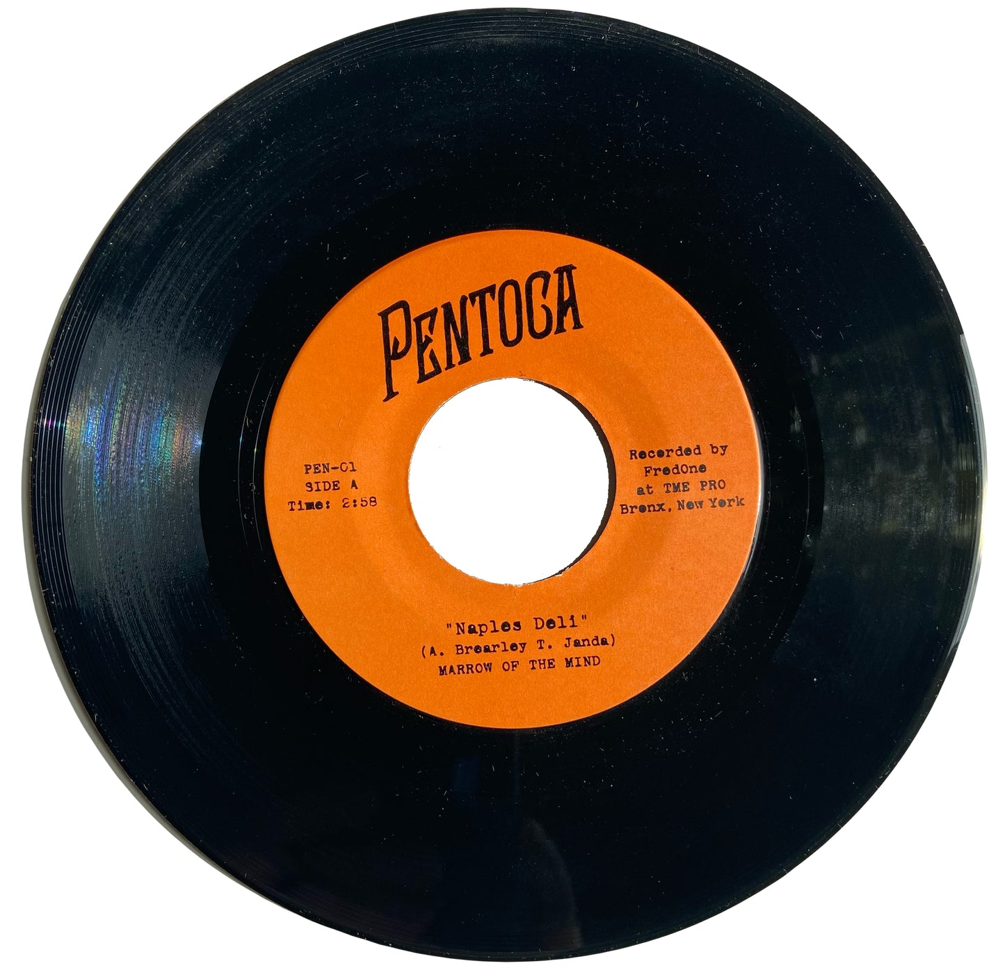 Marrow of the Mind - 88 To Rochelle / Naples Deli 7" 45
