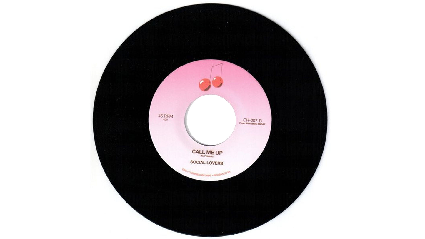 Social Lovers - So Right ft. Amalia / Call Me Up 7" (Cherries Records)